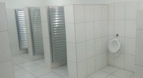  Aterro Bandeirantes entrega novo banheiro para uso dos trabalhadores