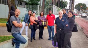  Equipes de controle de acesso e portaria dos hospitais Cândido Fontoura e Geral de Guaianazes paralisam as atividades parcialmente