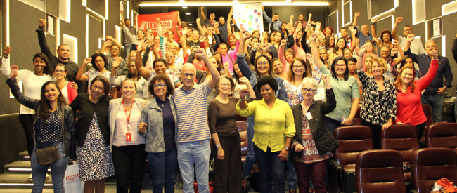  Evento marca o Mês da Mulher no Siemaco SP com palestras para as trabalhadoras