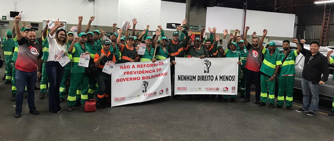  SIEMACO-SP acata decisão proibindo greve de serviços essenciais, mas apoia manifestações contra Reforma da Previdência