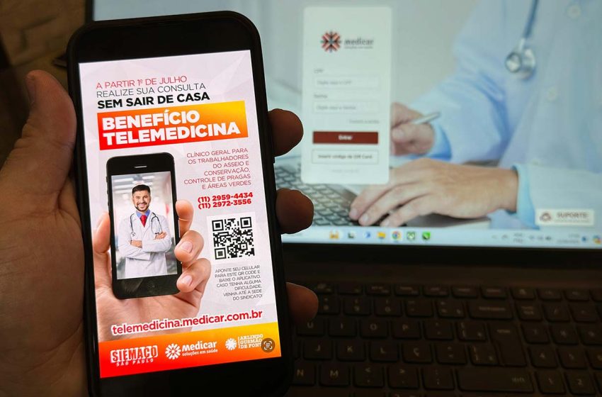  SIEMACO-SP inova com telemedicina para trabalhadores
