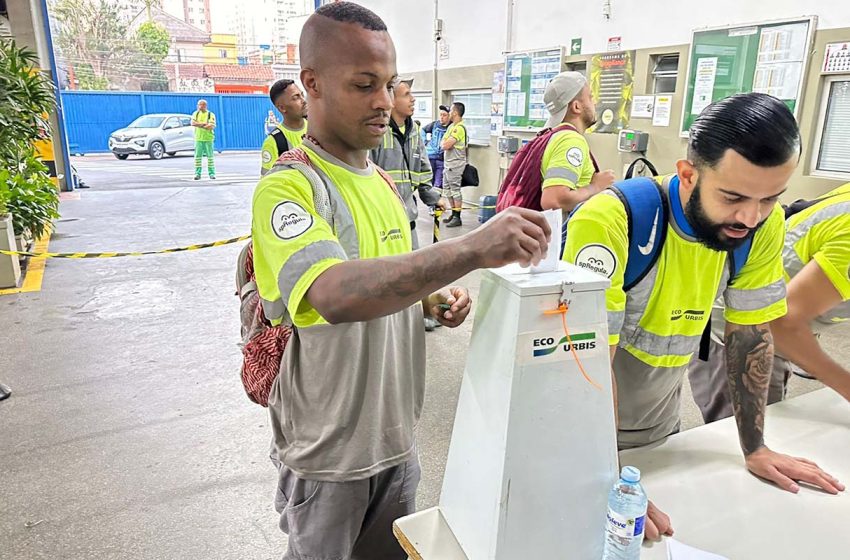  SIEMACO-SP auxilia na eleição da CIPA na EcoUrbis, uma das maiores na Limpeza Urbana do Brasil