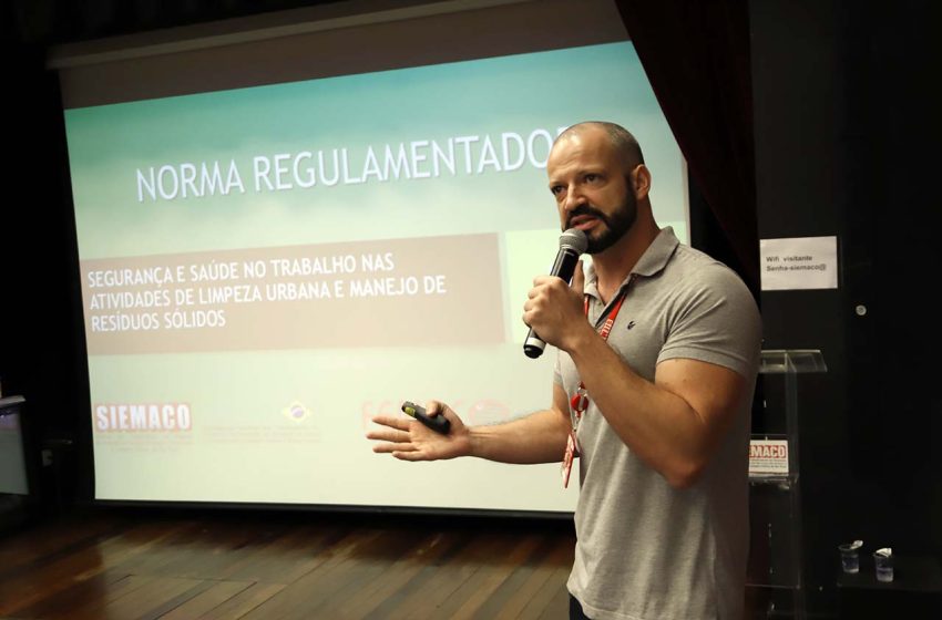  Curso de Formação Sindical do SIEMACO-SP, em colaboração com o Solidarity Center, aborda a Norma Regulamentadora (NR) 38