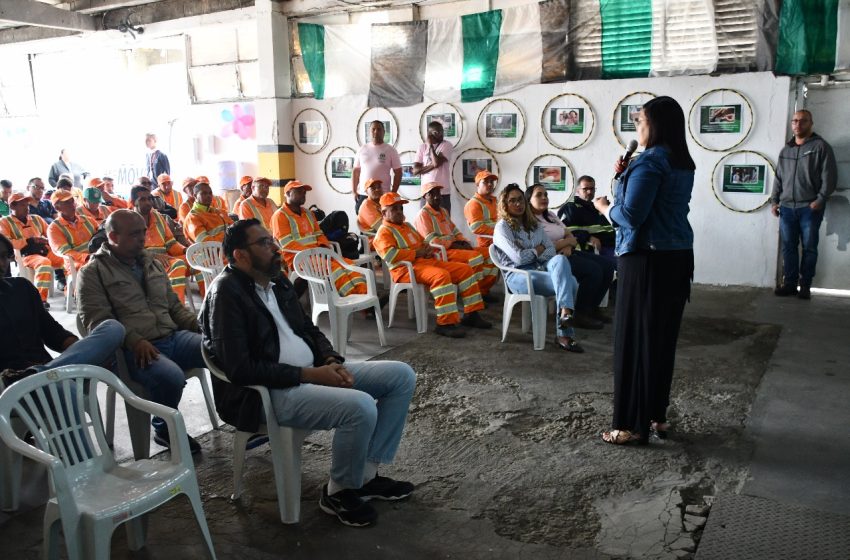  SIPAT da EcoSampa promove conscientização e saúde para os trabalhadores, com a presença do SIEMACO-SP